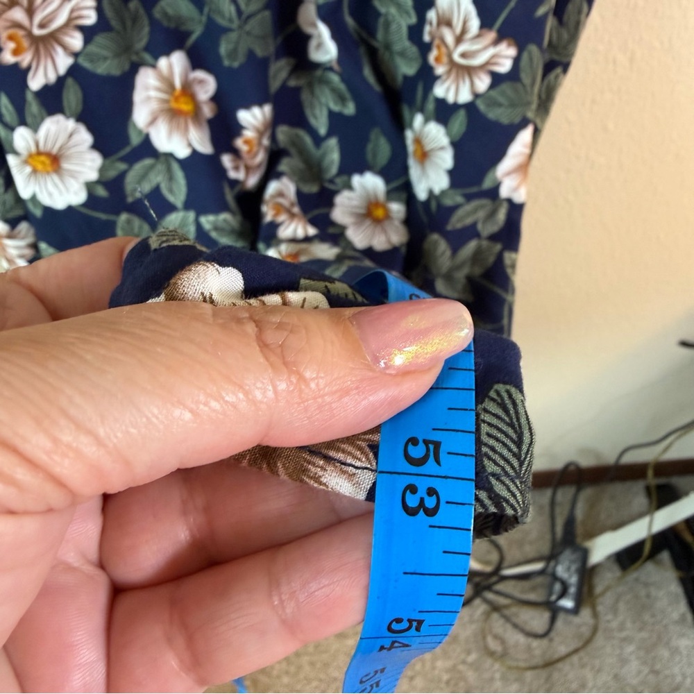 Kindred Anthropologie Floral Maxi Dress, Size 2X - Picture 9 of 10